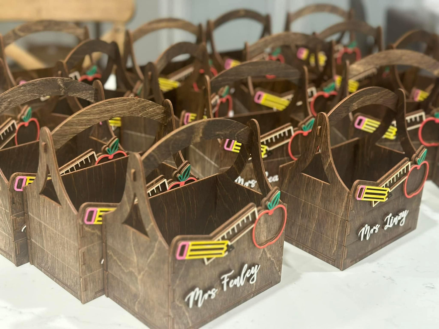 TEACHER CRATES/CADDYS