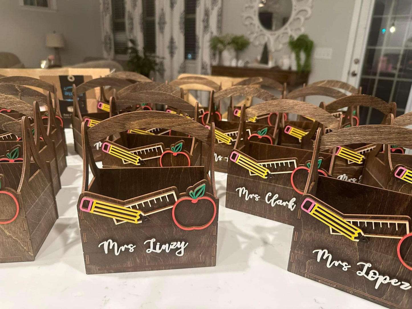 TEACHER CRATES/CADDYS