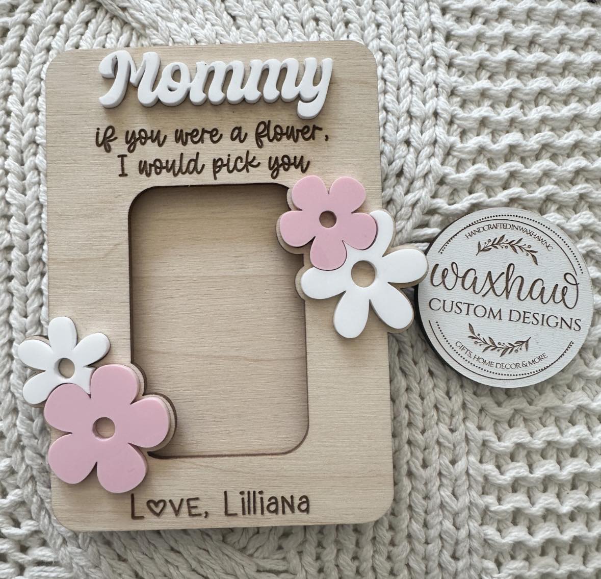 Mothers Day Magnet/Visor Clip- FLORAL