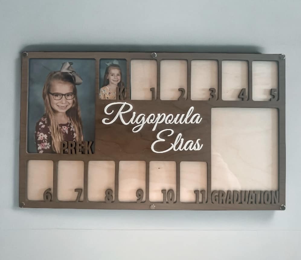 YEARLY SCHOOL PICTURE PHOTO SIGN