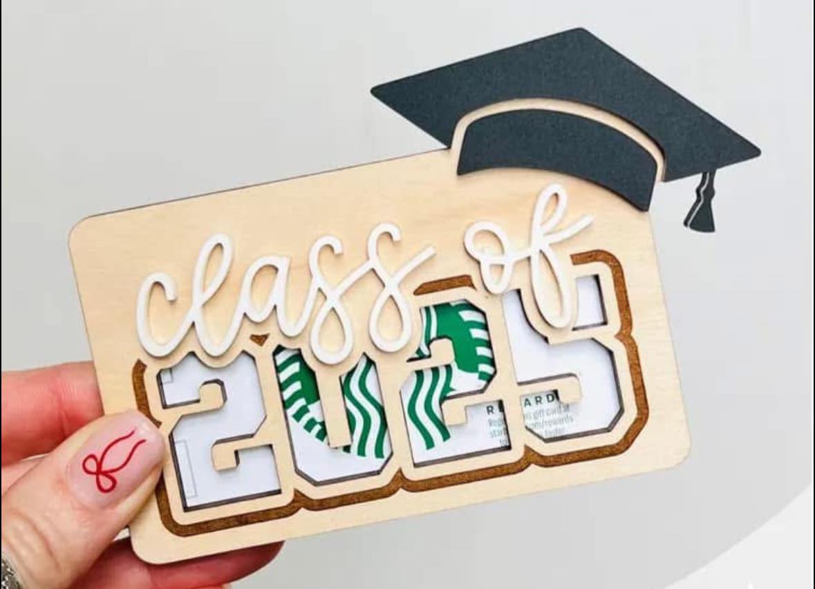 Graduation card and cash holders