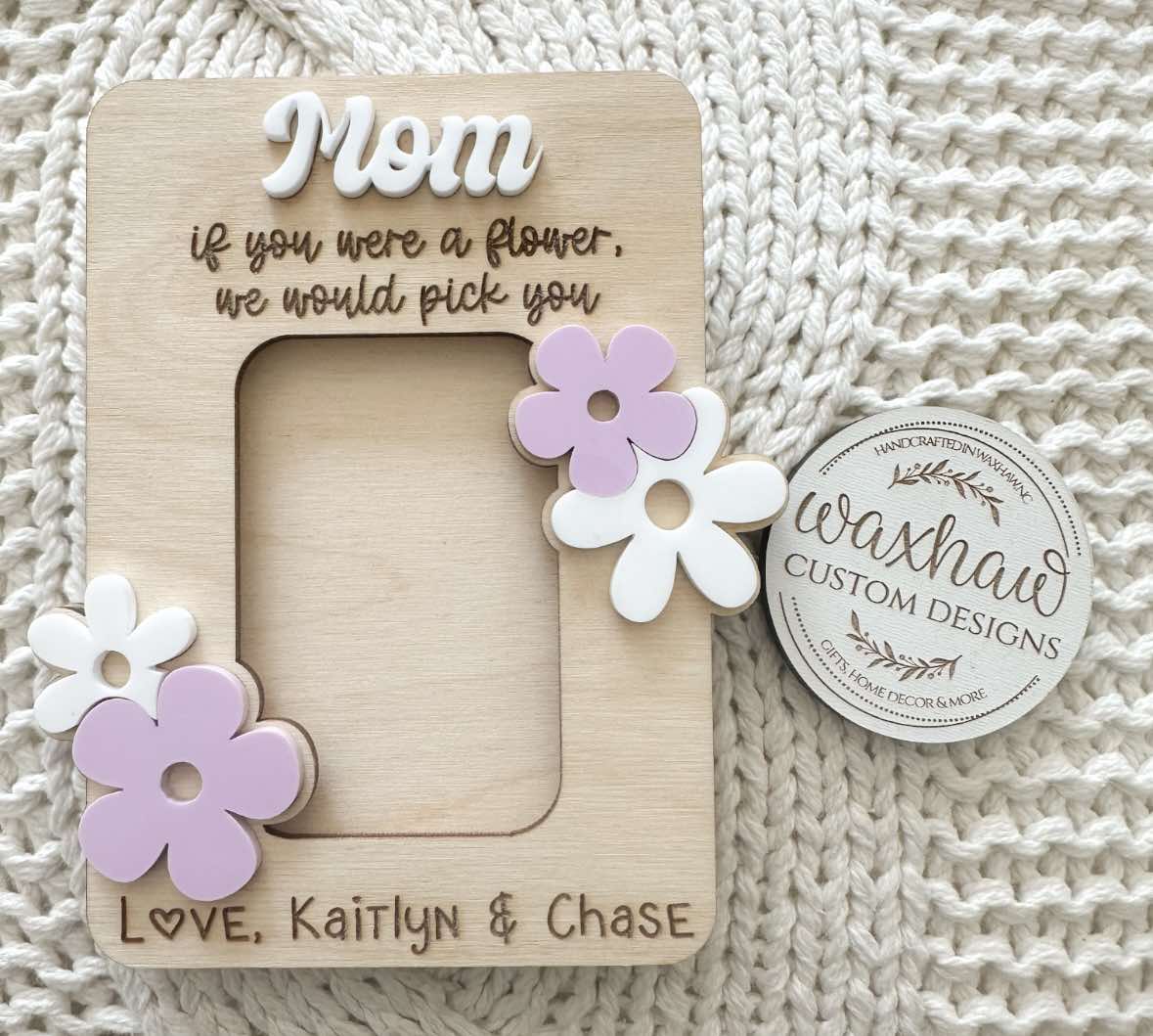 Mothers Day Magnet/Visor Clip- FLORAL