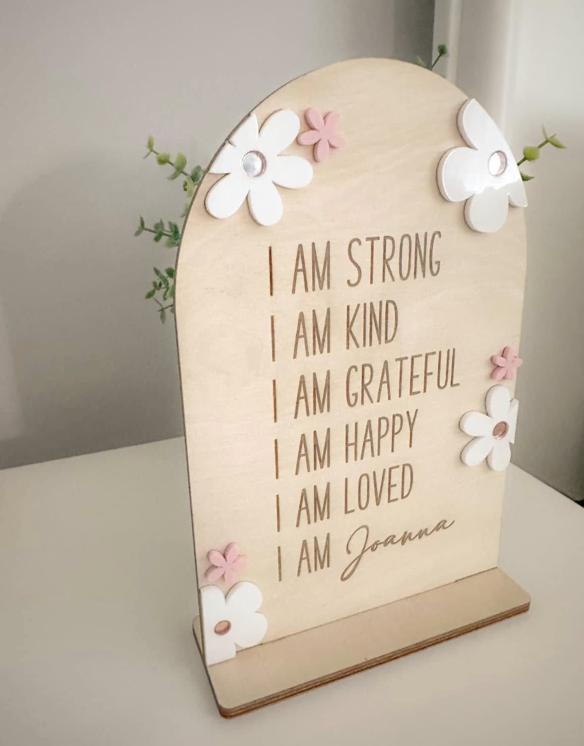 CONFIDENCE/AFFIRMATION SIGN