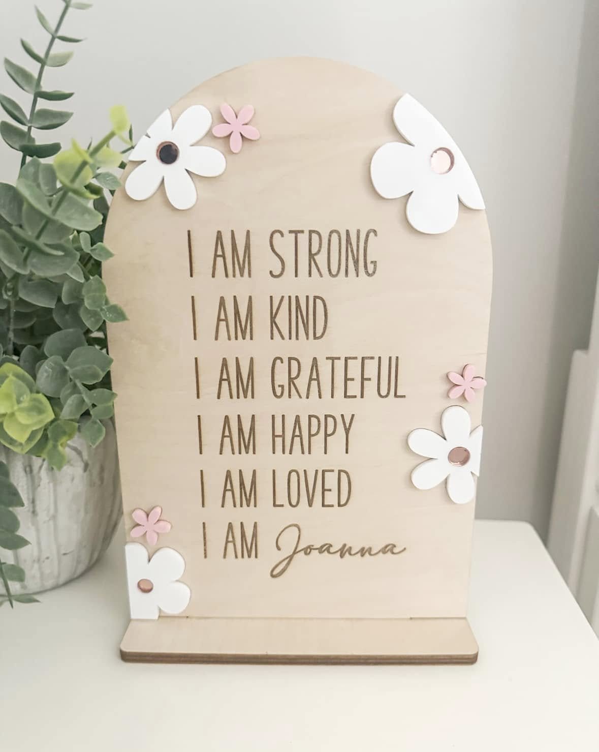 CONFIDENCE/AFFIRMATION SIGN