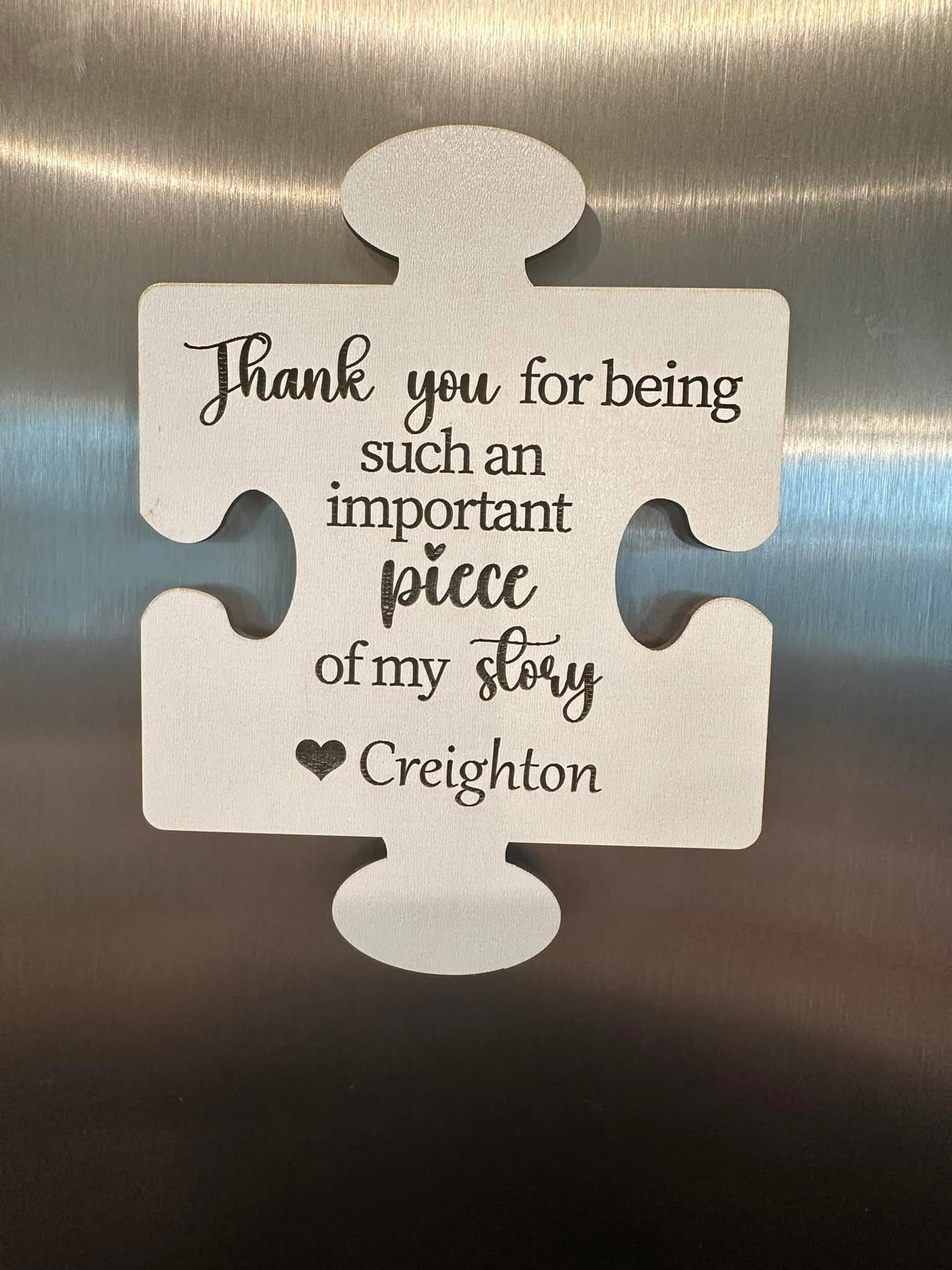 Important Piece to my Story Magnet