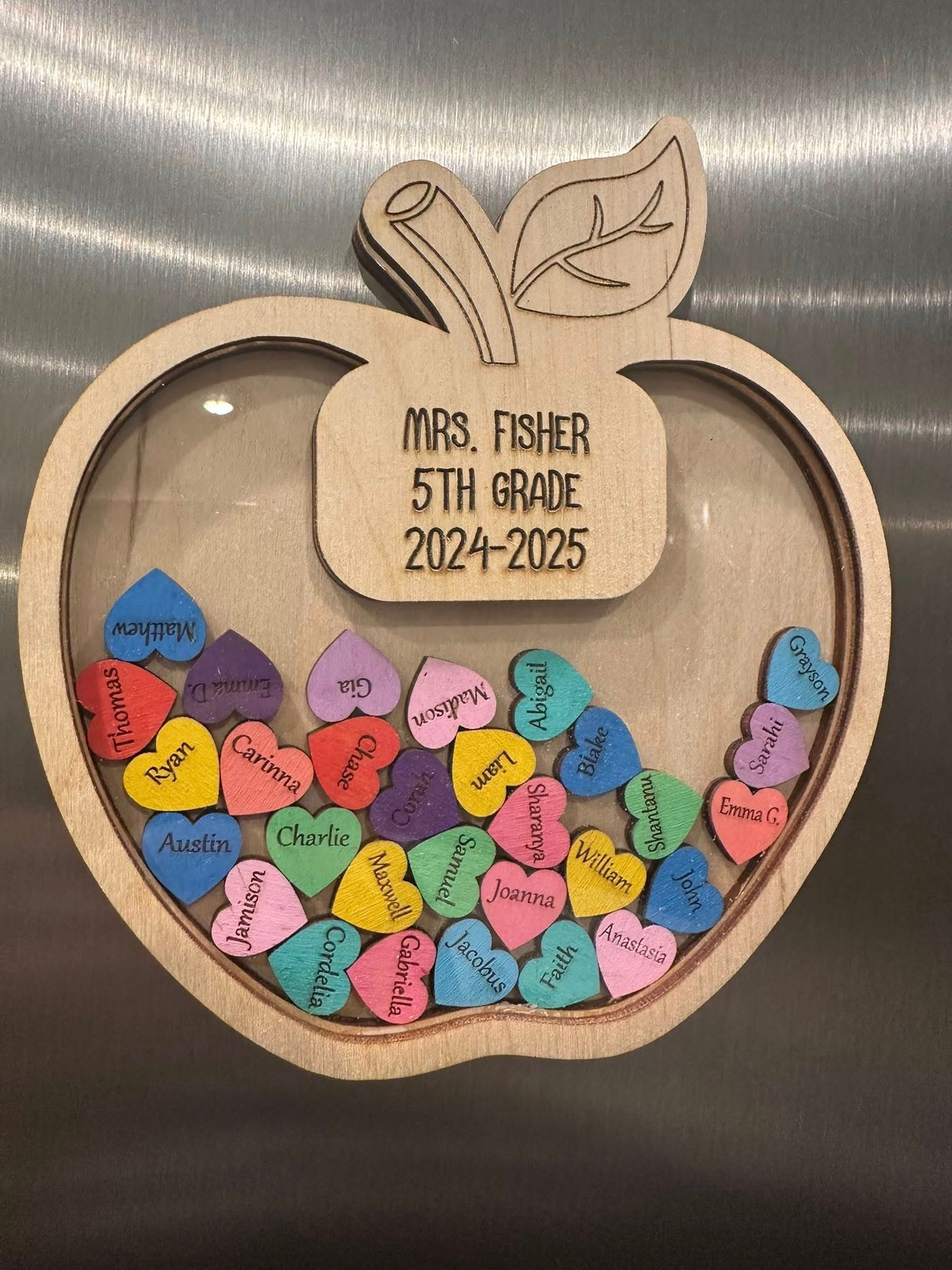 Teacher Shaker Style Magnet/Sign