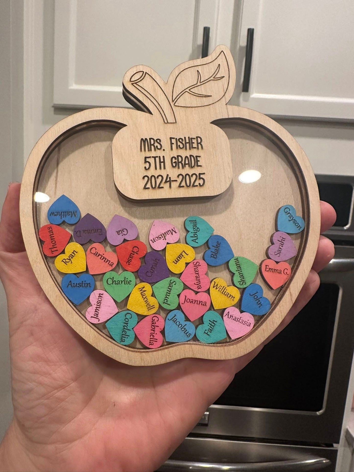 Teacher Shaker Style Magnet/Sign