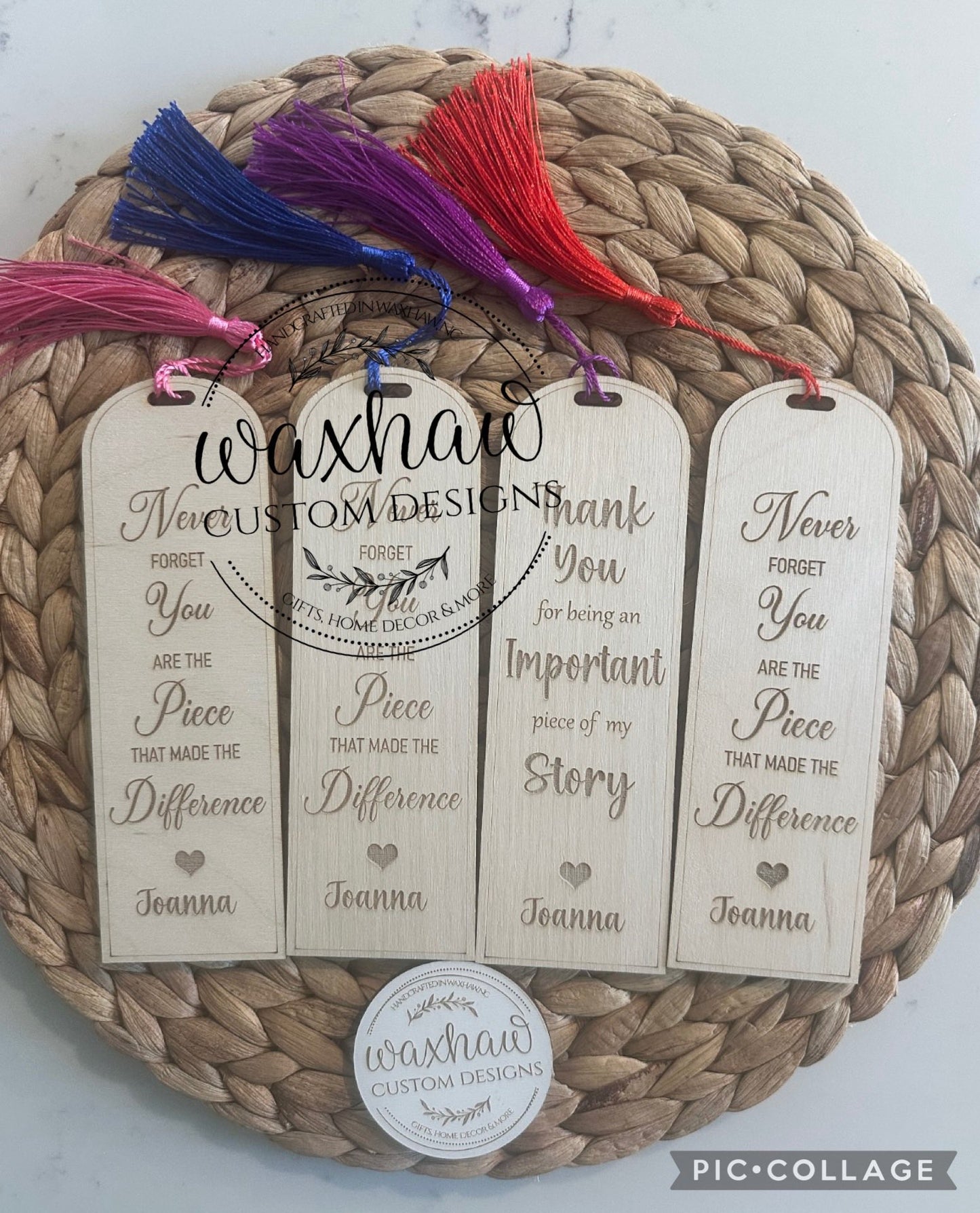 Appreciation/Thank You Bookmarks