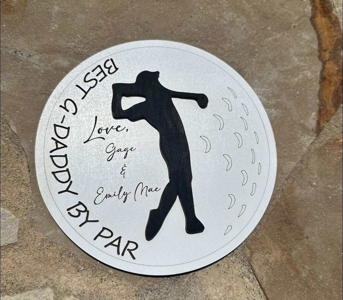 FATHERS DAY GOLF SIGN