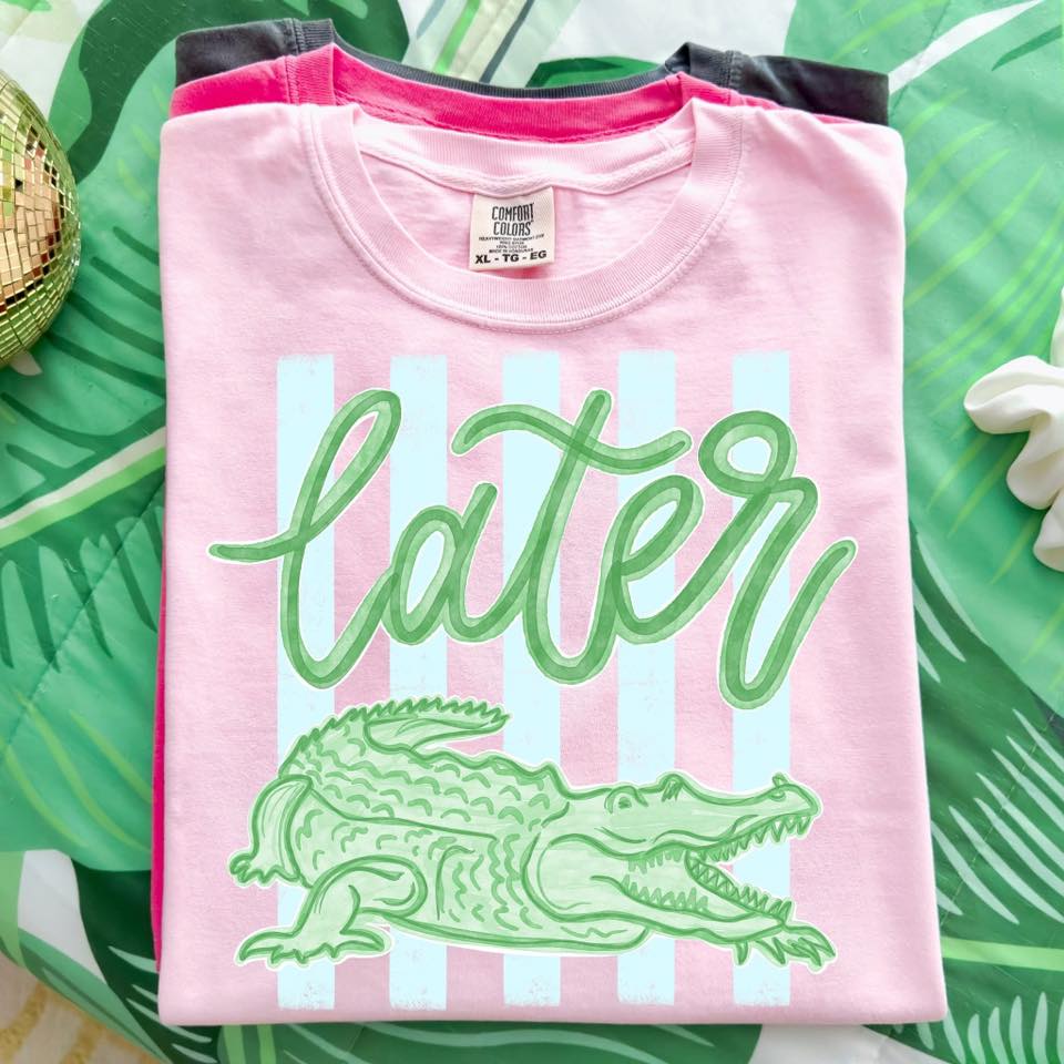 LATER- ALLIGATOR TEES