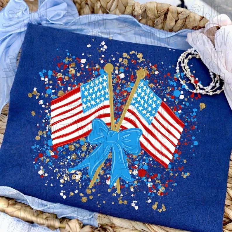 USA FLAG TEES