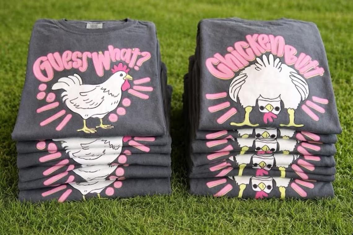 CHICKEN BUTT TEES