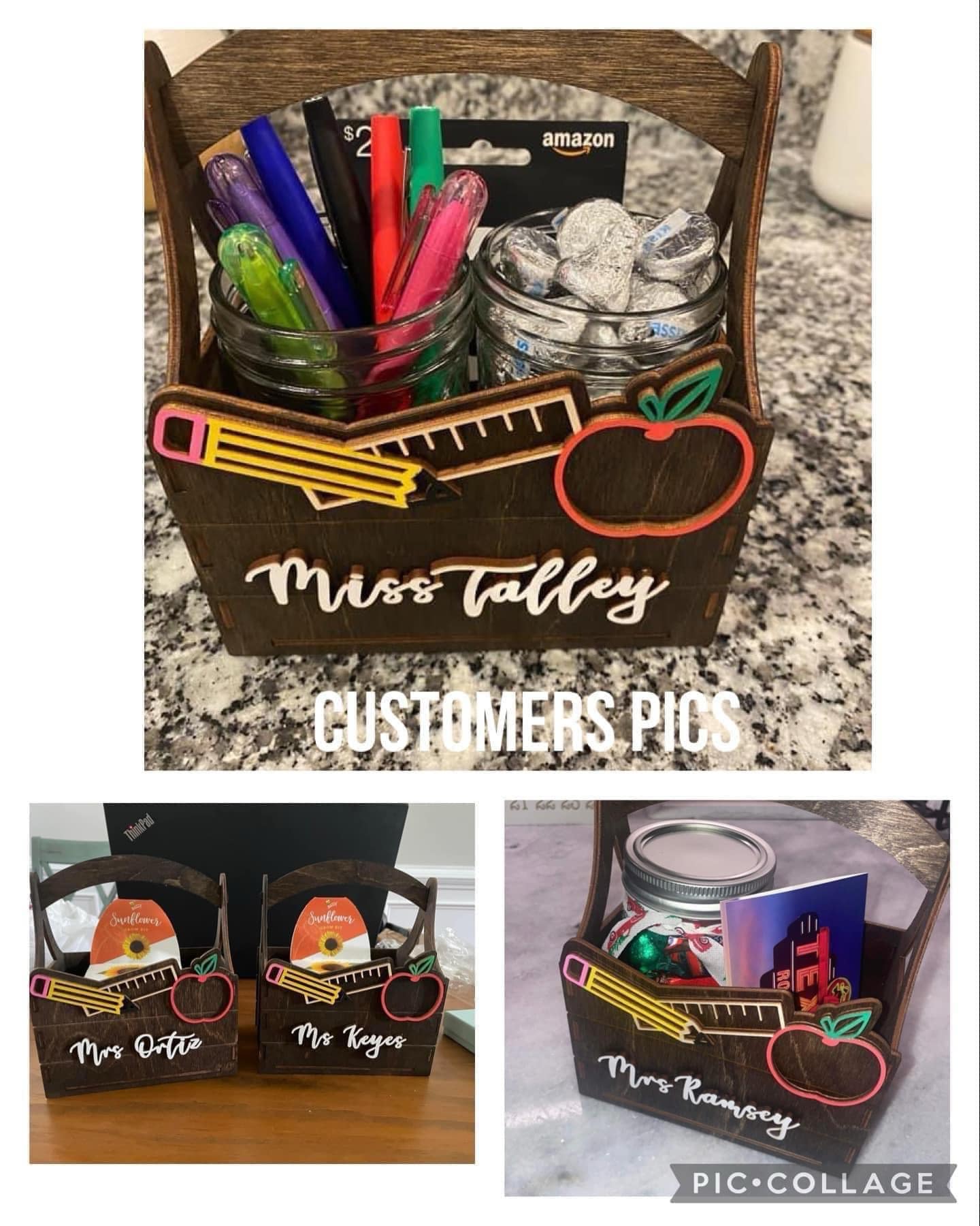 TEACHER CRATES/CADDYS