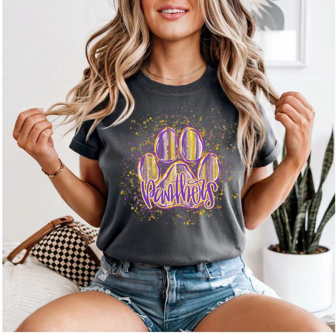 CUSTOM T-SHIRTS- PAW wildcats