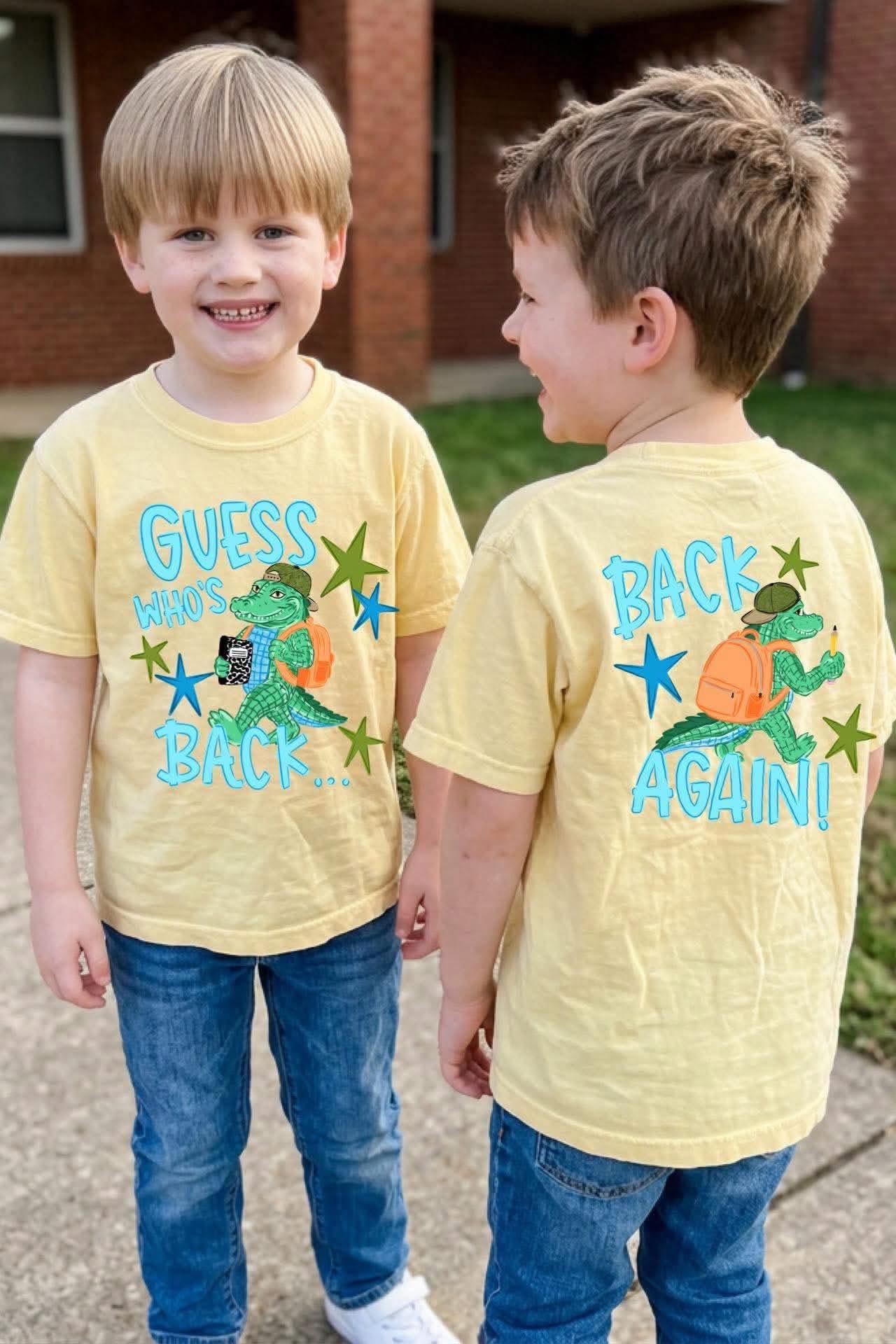 GUESS WHOS BACK TEE