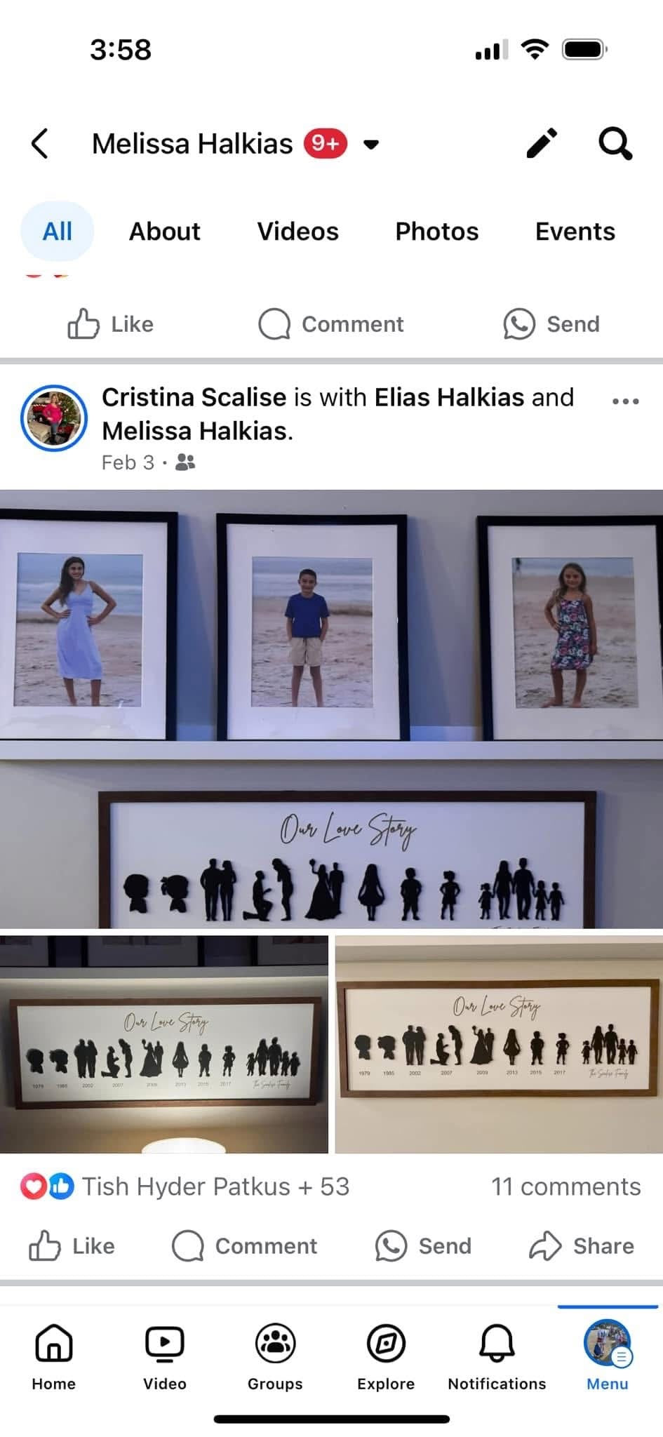 Our Story Sign