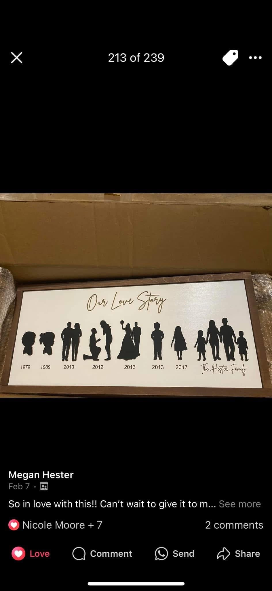 Our Story Sign