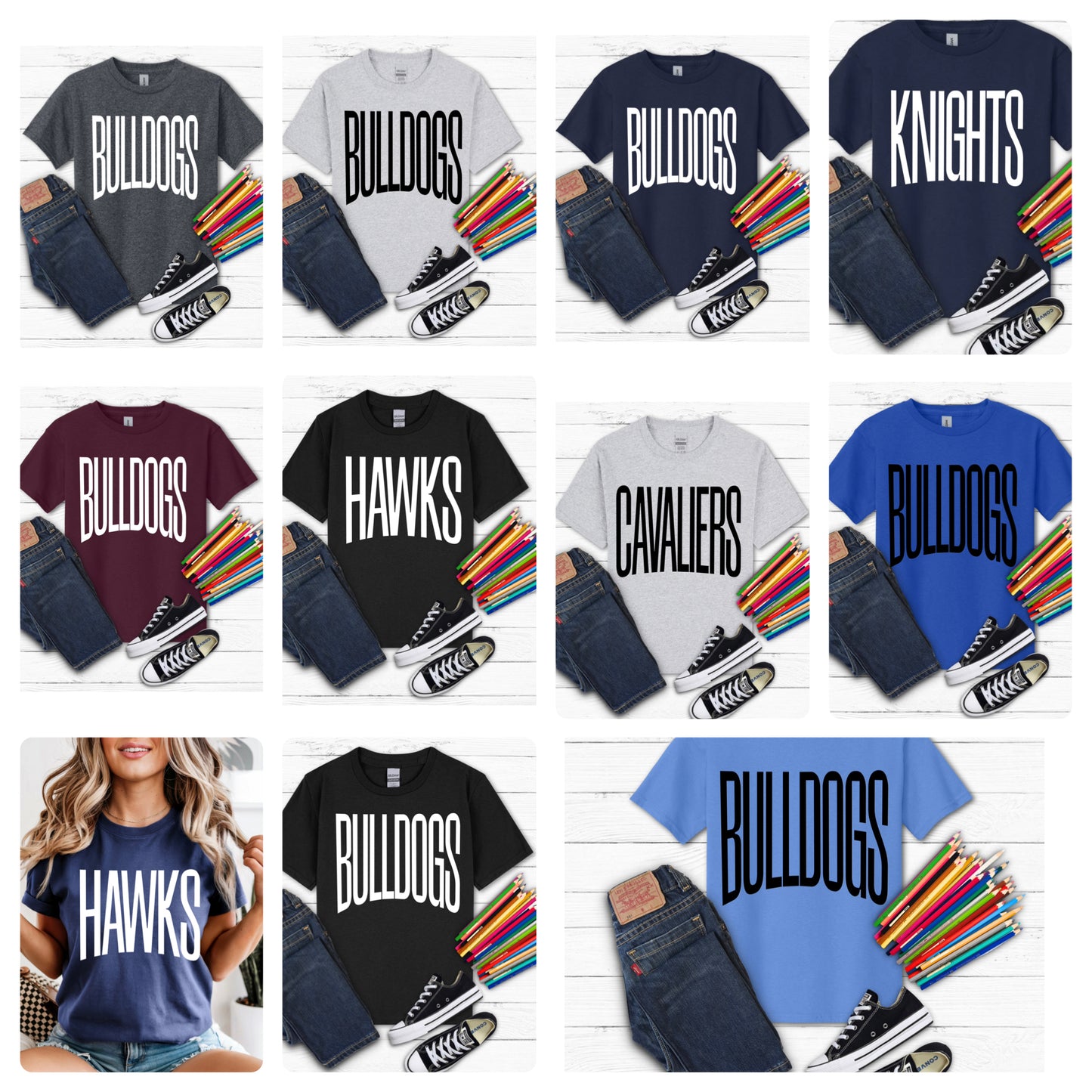 Team/Mascot T-shirts