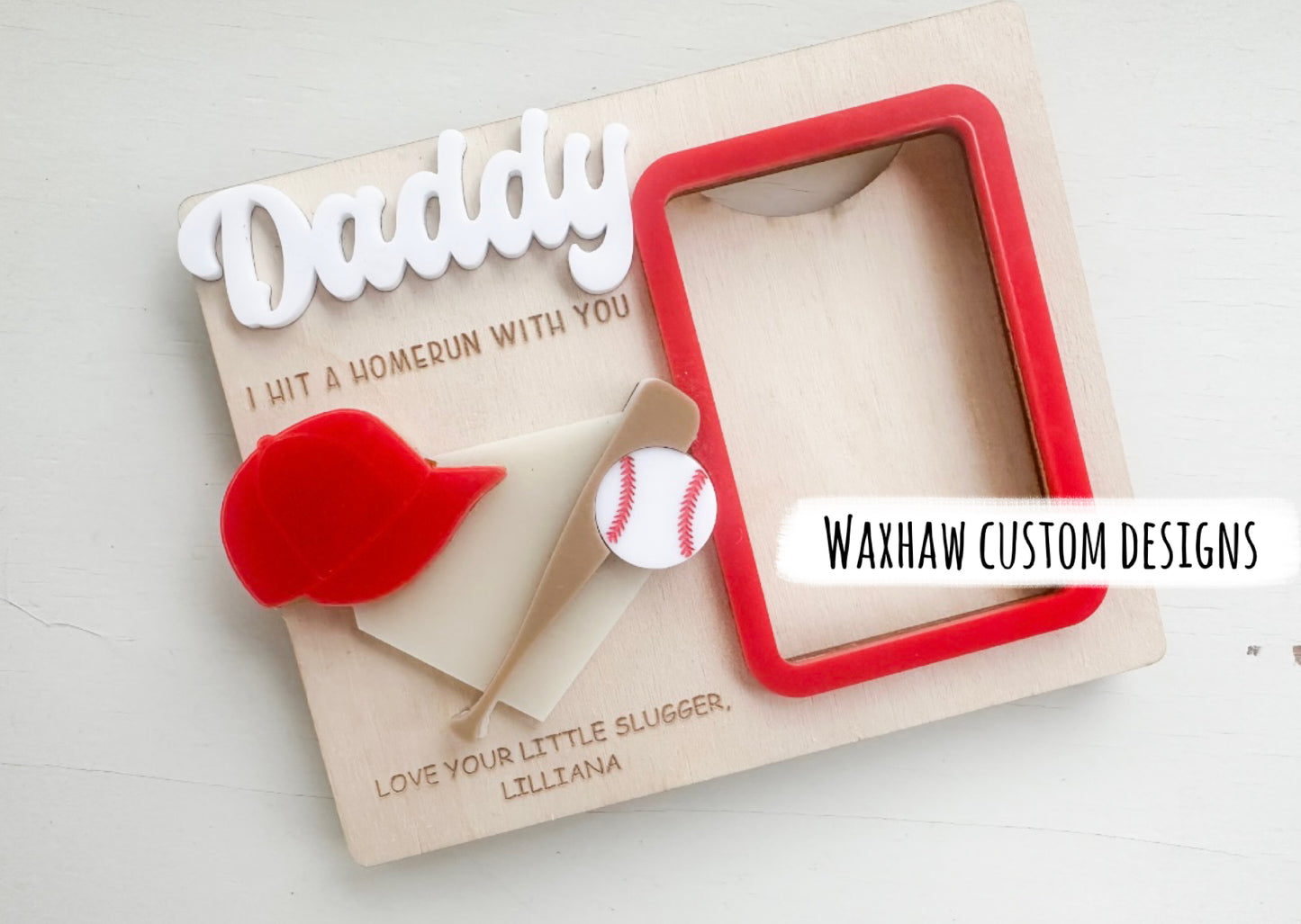 YOU'RE A HOME RUN PHOTO SIGN
