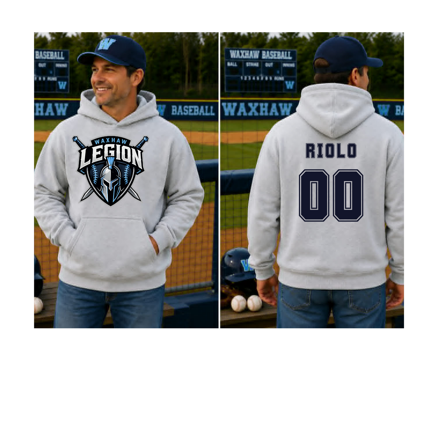 WAXHAW LEGIONS HOODIE- UNISEX FIT
