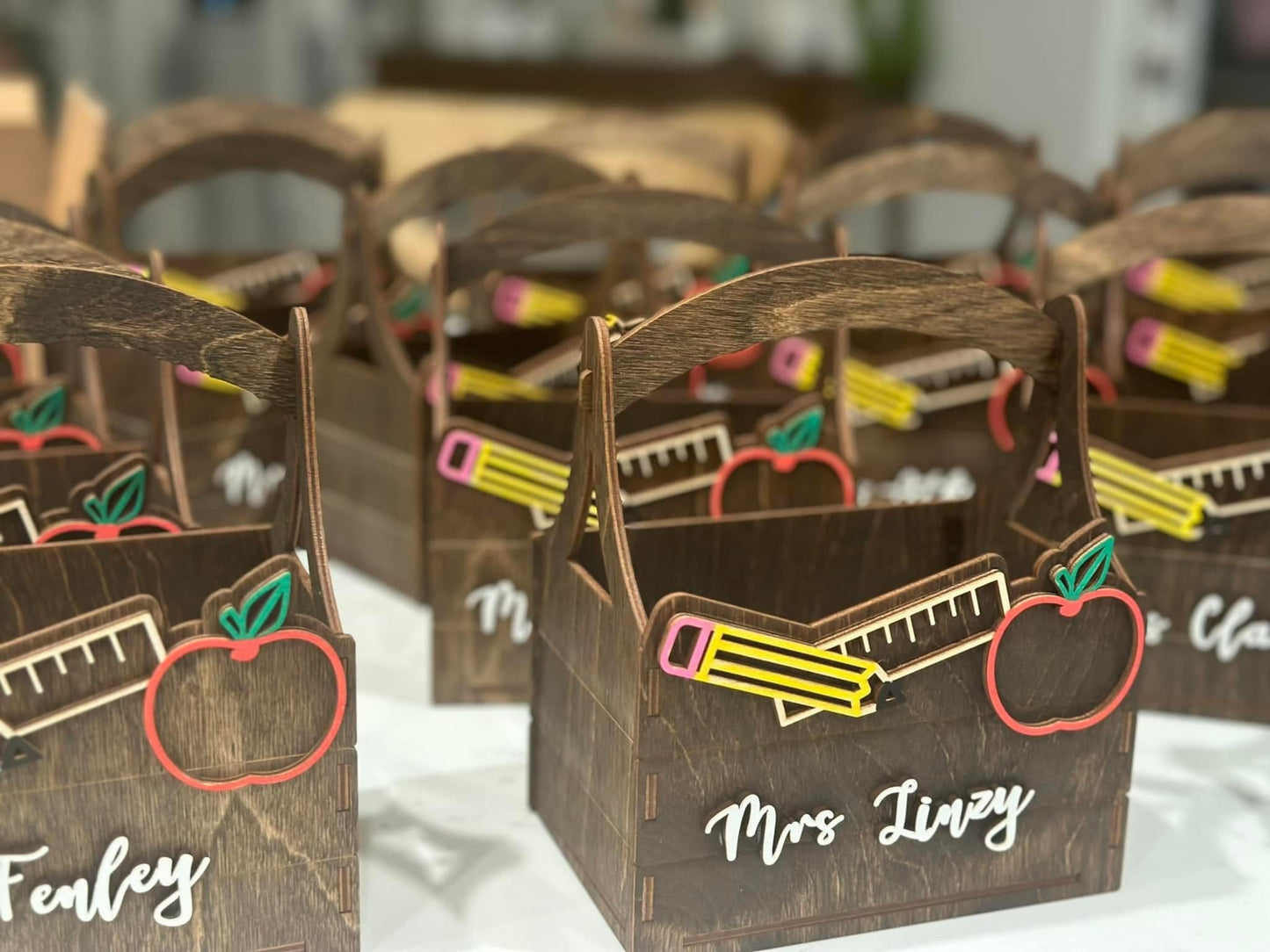 TEACHER CRATES/CADDYS