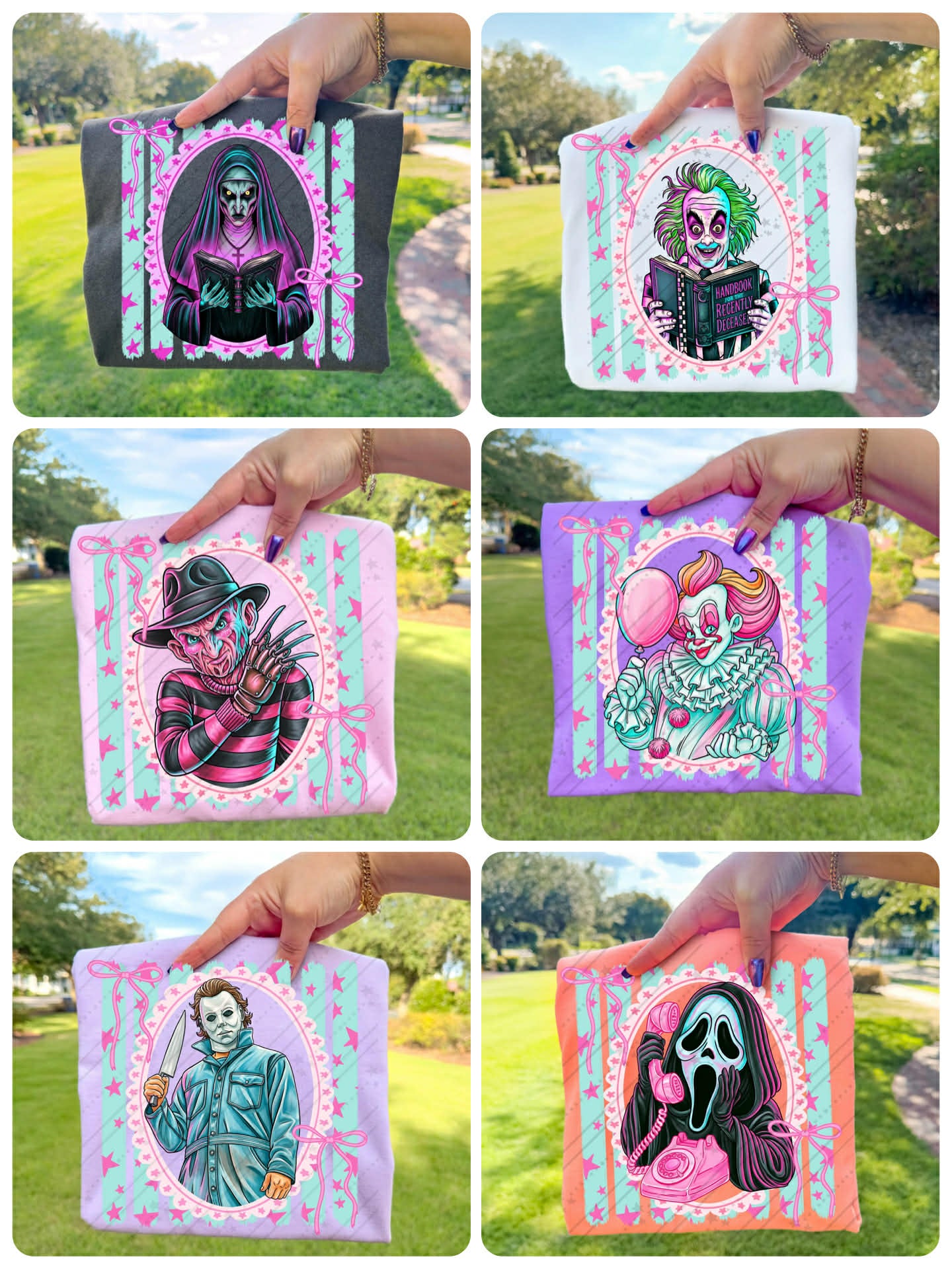 PREPPY HORROR TEES