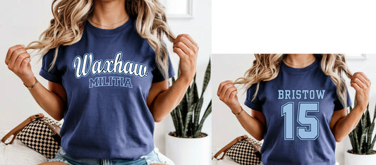 WAXHAW BASEBALL MILITIA T-SHIRT -  COMFORT COLOR BRAND