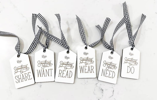 GIFT TAGS - SET OF 6