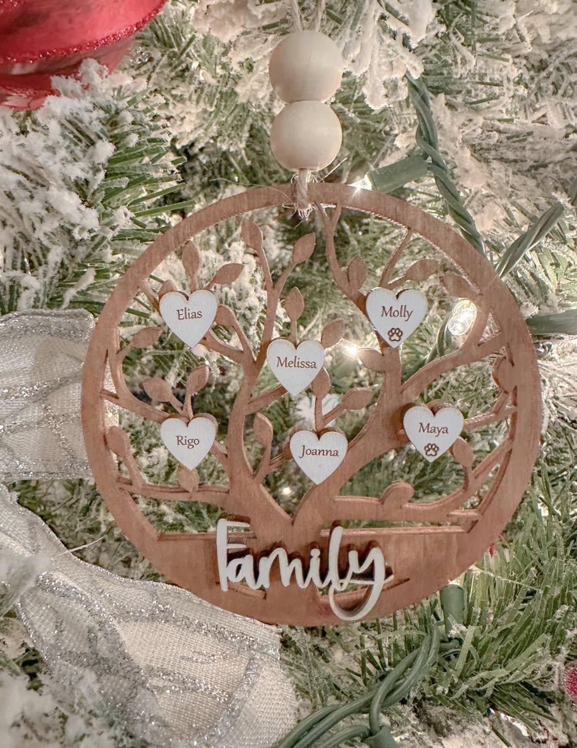 Family/Grandparent Tree Ornament