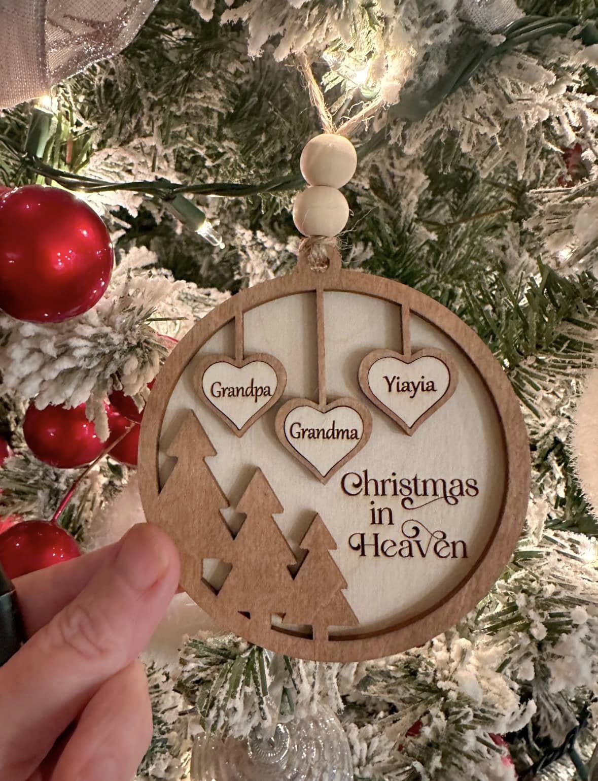 Christmas in Heaven Ornament