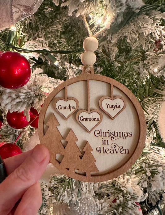 Christmas in Heaven Ornament