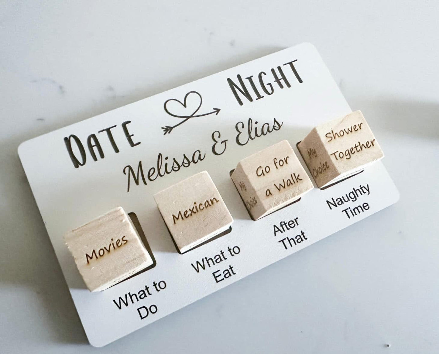 Date Night Dice for couples