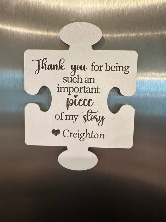 Important Piece to my Story Magnet