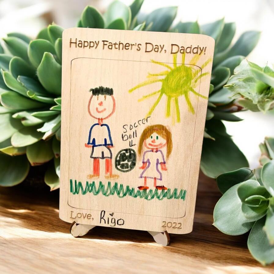 FATHERS DAY DRAWING BOARD