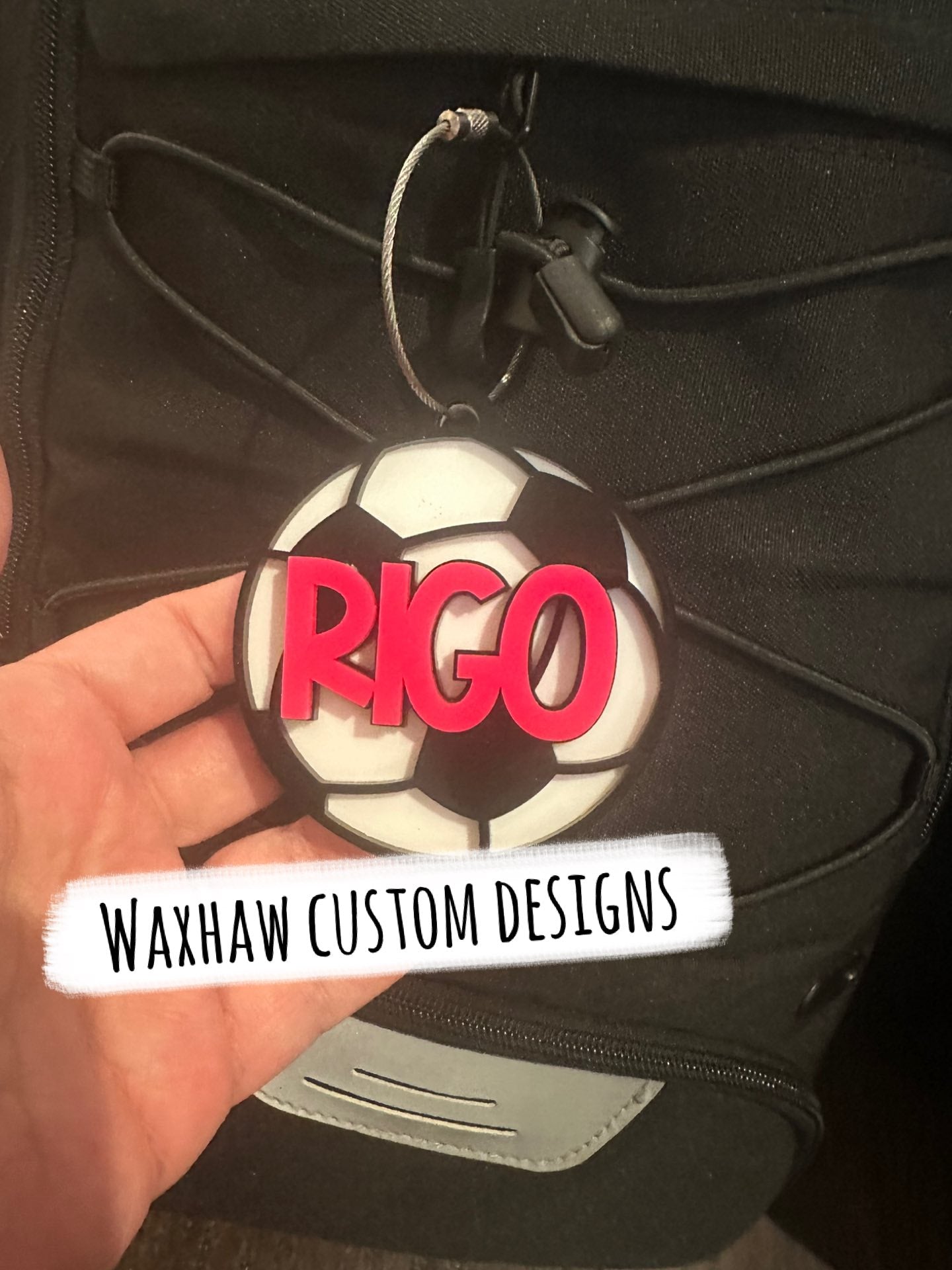 SPORT BAG TAGS- SOCCER       (SEE OUR OTHER LISTINGS FOR OTHER SPORTS)