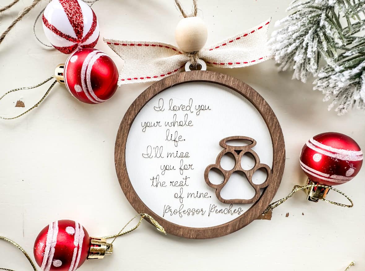 IN MEMORY OF / PET ORNAMENT