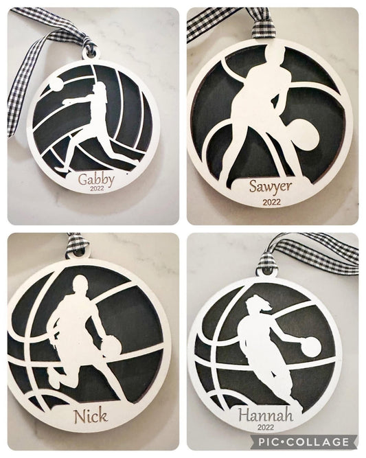 CUSTOM SPORT ORNAMENTS