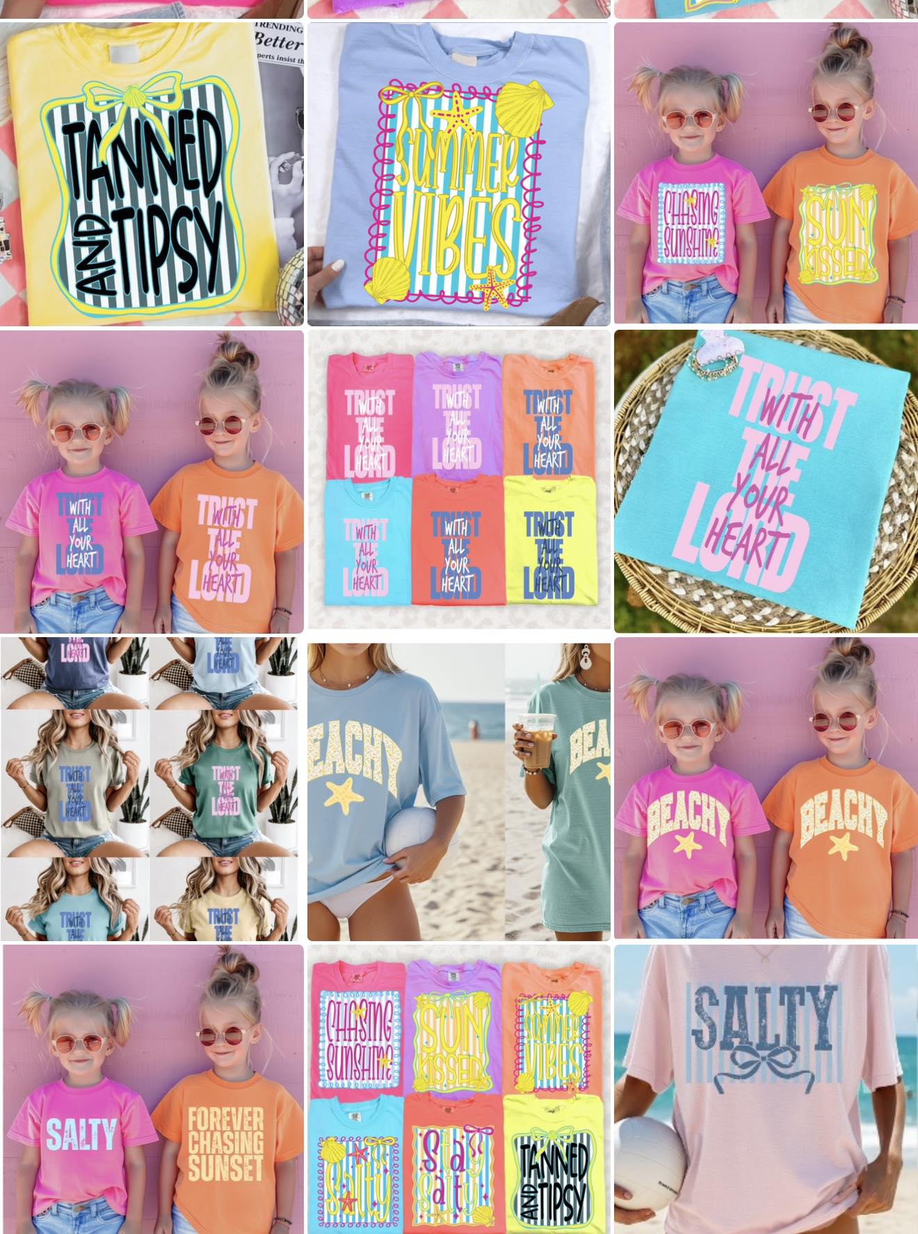 SUMMER T-SHIRTS