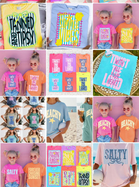 SUMMER T-SHIRTS