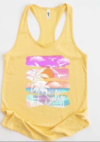 COLORFUL SUNSET/BEACHY TEES/TANKS/SWEATSHIRT