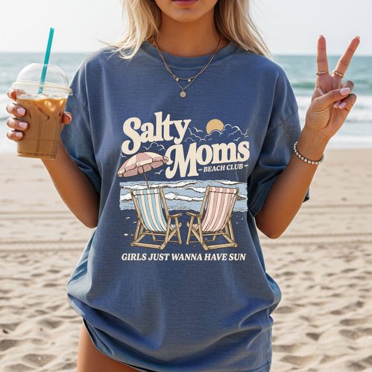 SALTY MOMS CLUB --TEES/TANKS/SWEATSHIRT