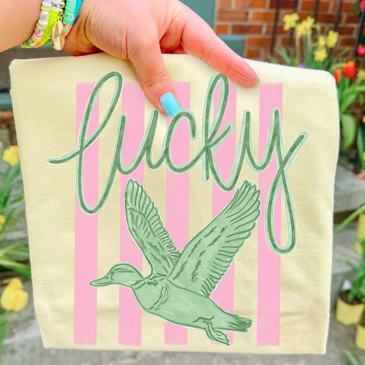 lucky duck tee