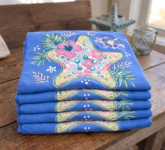 FLORAL STARFISH TEE