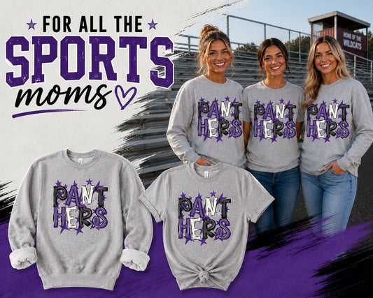 MESSY MASCOT TEES/SWEATSHIRTS
