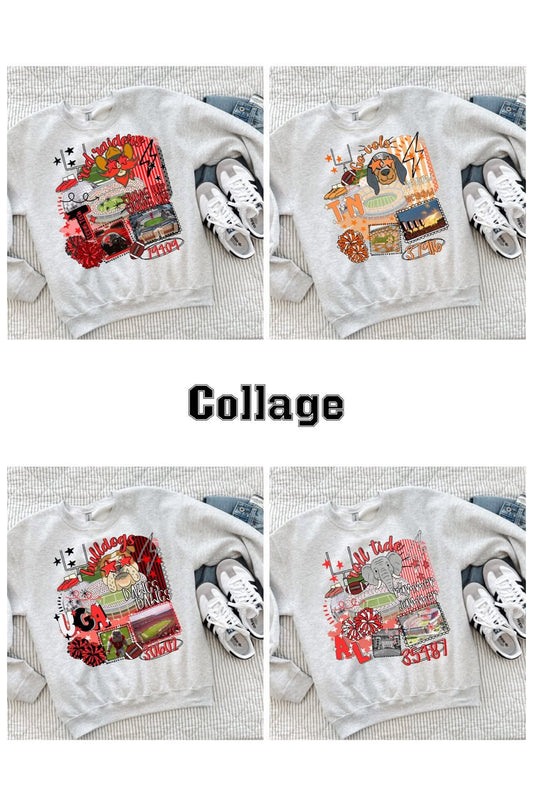 COLLAGE/STADUIM TEES/SWEATSHIRTS