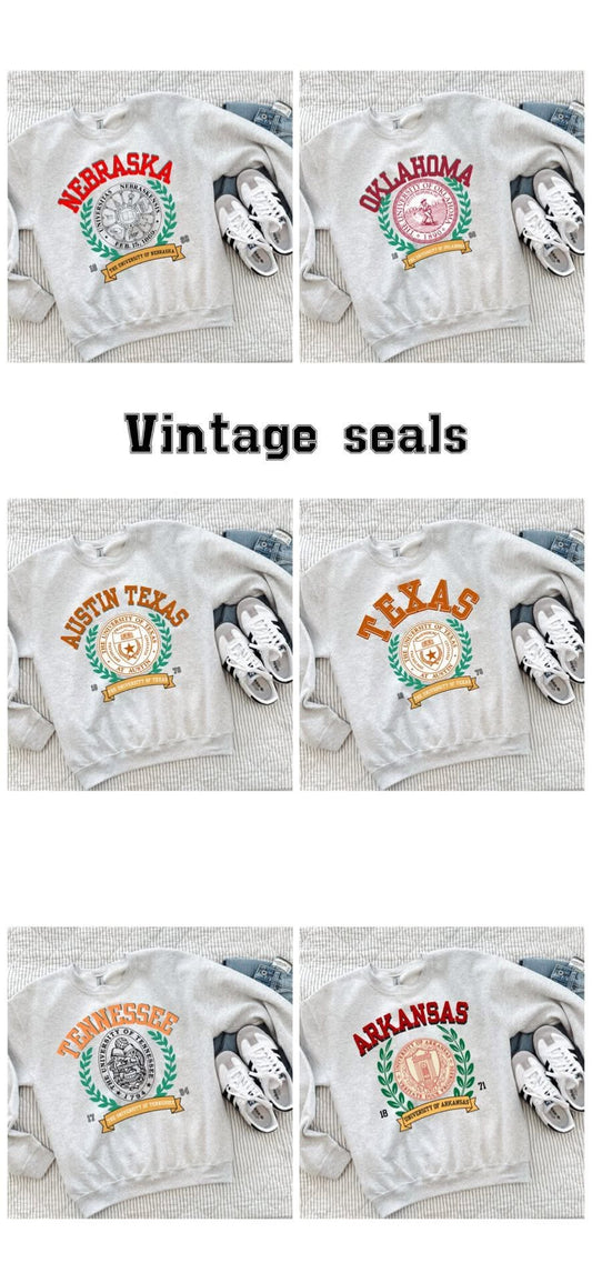 VINTAGE SEAL TEES/SWEATSHIRTS