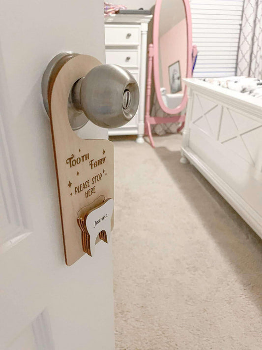Tooth Fairy Door knob Hanger