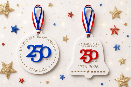 2026 ORNAMENT- 250 YEARS- TAT 10 DAYS
