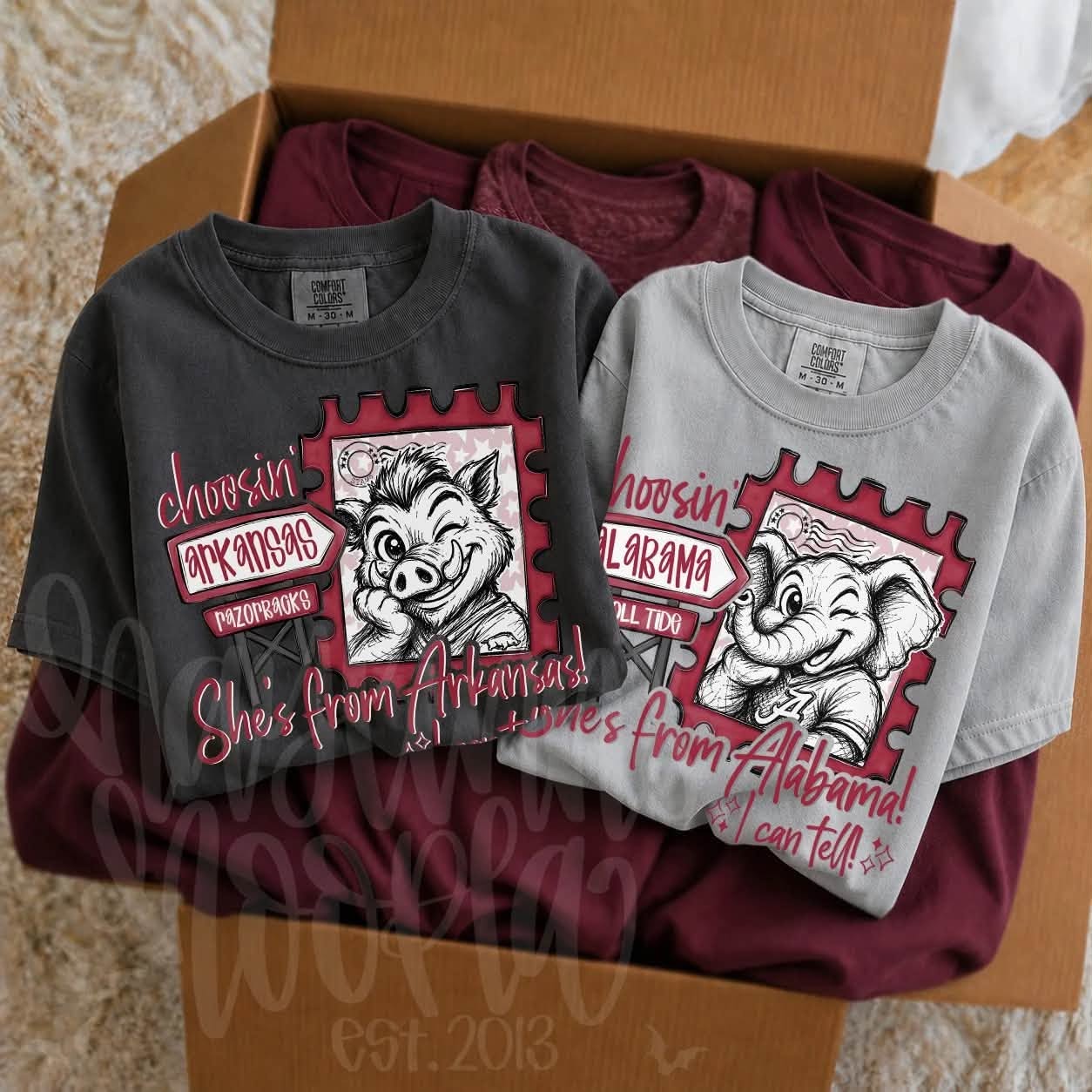 SHE'S FROM....... TEES/SWEATSHIRTS