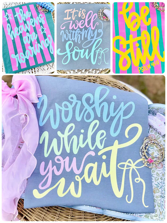 SUMMER WORSHIP T-SHIRTS